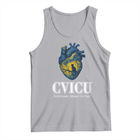 CVICU Nurse Cat Starry Night Tank Top Cardiovascular Intensive Care Unit - Wonder Print Shop