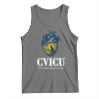 CVICU Nurse Cat Starry Night Tank Top Cardiovascular Intensive Care Unit - Wonder Print Shop