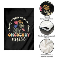 Funny Oncology Nurse Garden Flag Squad Oncology Medical Assistant - Wonder Print Shop