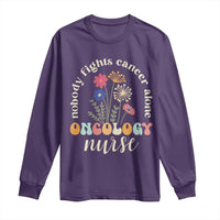 Funny Oncology Nurse Long Sleeve Shirt Squad Oncology Medical Assistant - Wonder Print Shop