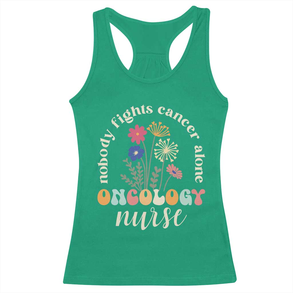 Funny Oncology Nurse Racerback Tank Top Squad Oncology Medical Assistant - Wonder Print Shop