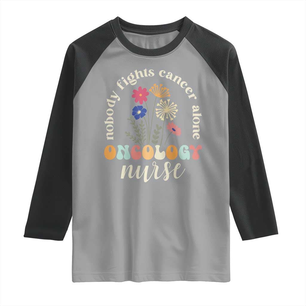 Funny Oncology Nurse Raglan Shirt Squad Oncology Medical Assistant - Wonder Print Shop