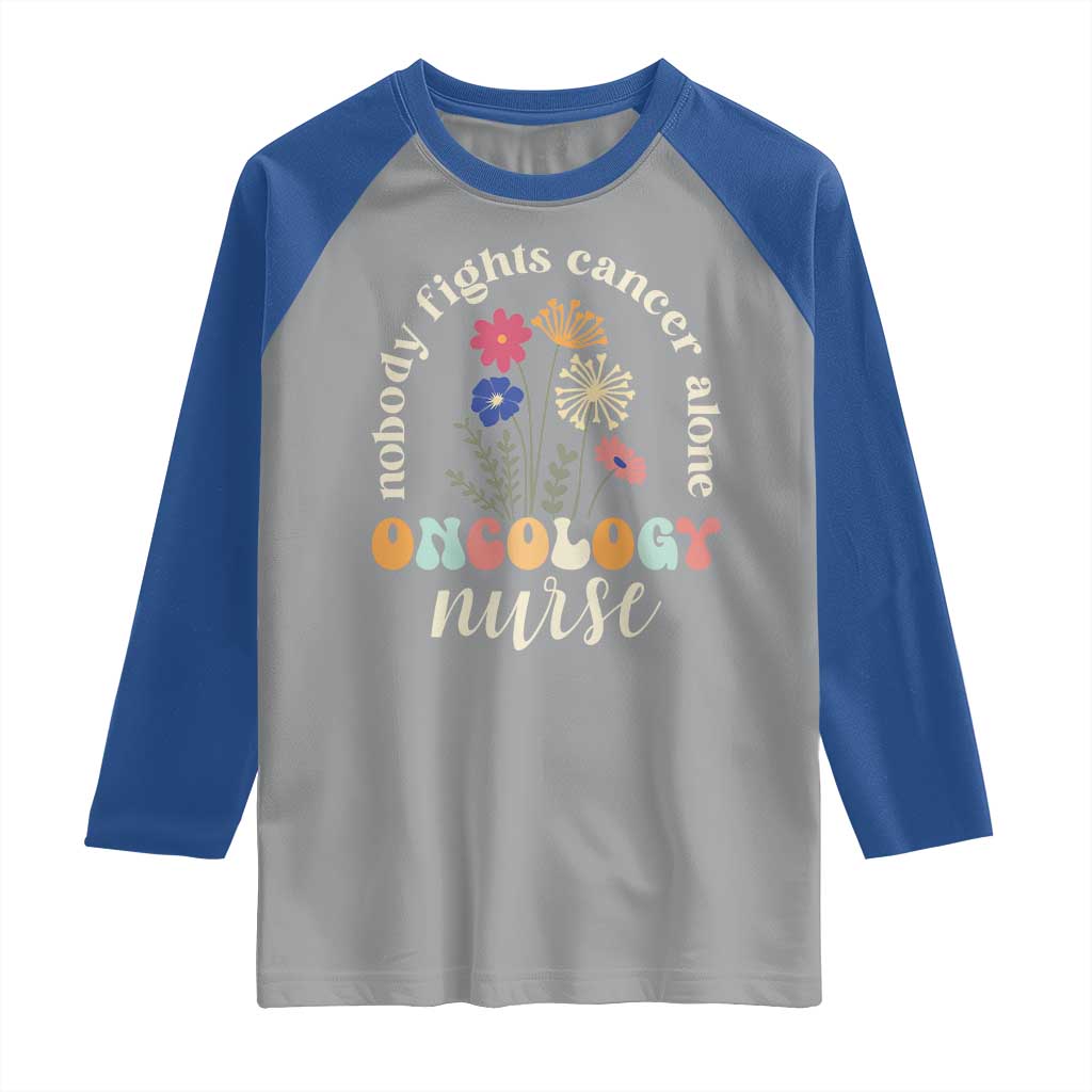 Funny Oncology Nurse Raglan Shirt Squad Oncology Medical Assistant - Wonder Print Shop