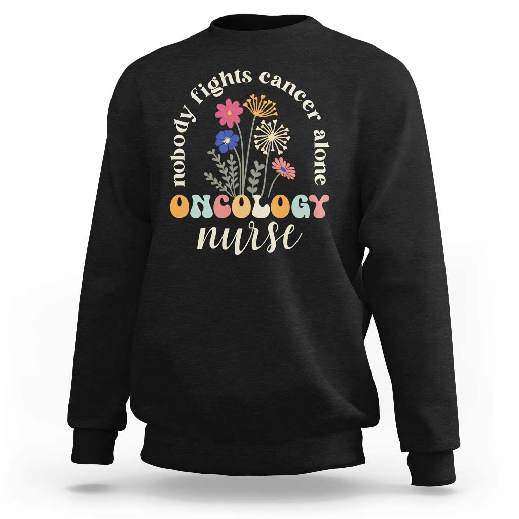 Funny Oncology Nurse Sweatshirt Squad Oncology Medical Assistant - Wonder Print Shop