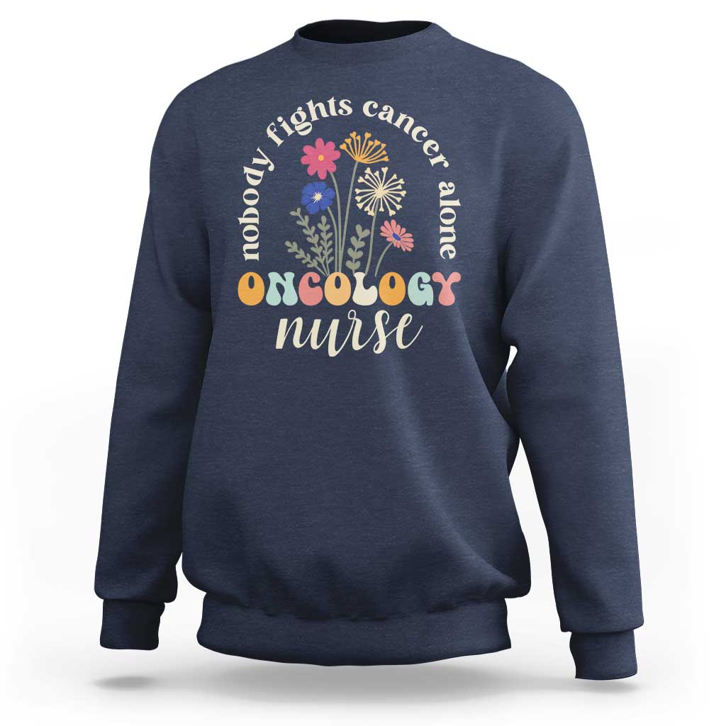Funny Oncology Nurse Sweatshirt Squad Oncology Medical Assistant - Wonder Print Shop