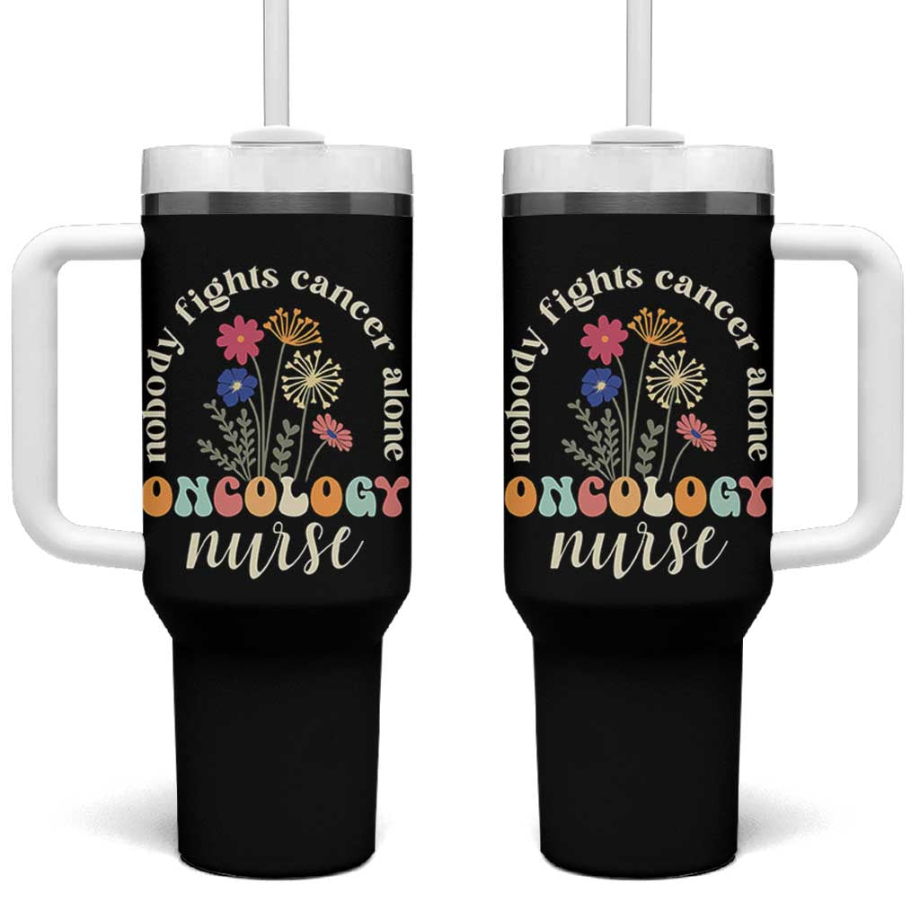 Funny Oncology Nurse Tumbler With Handle Squad Oncology Medical Assistant
