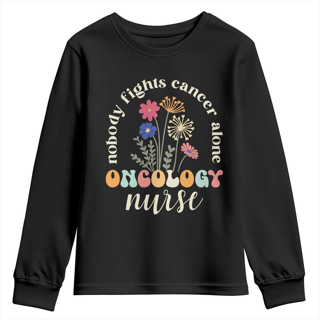 Funny Oncology Nurse Youth Sweatshirt Squad Oncology Medical Assistant - Wonder Print Shop