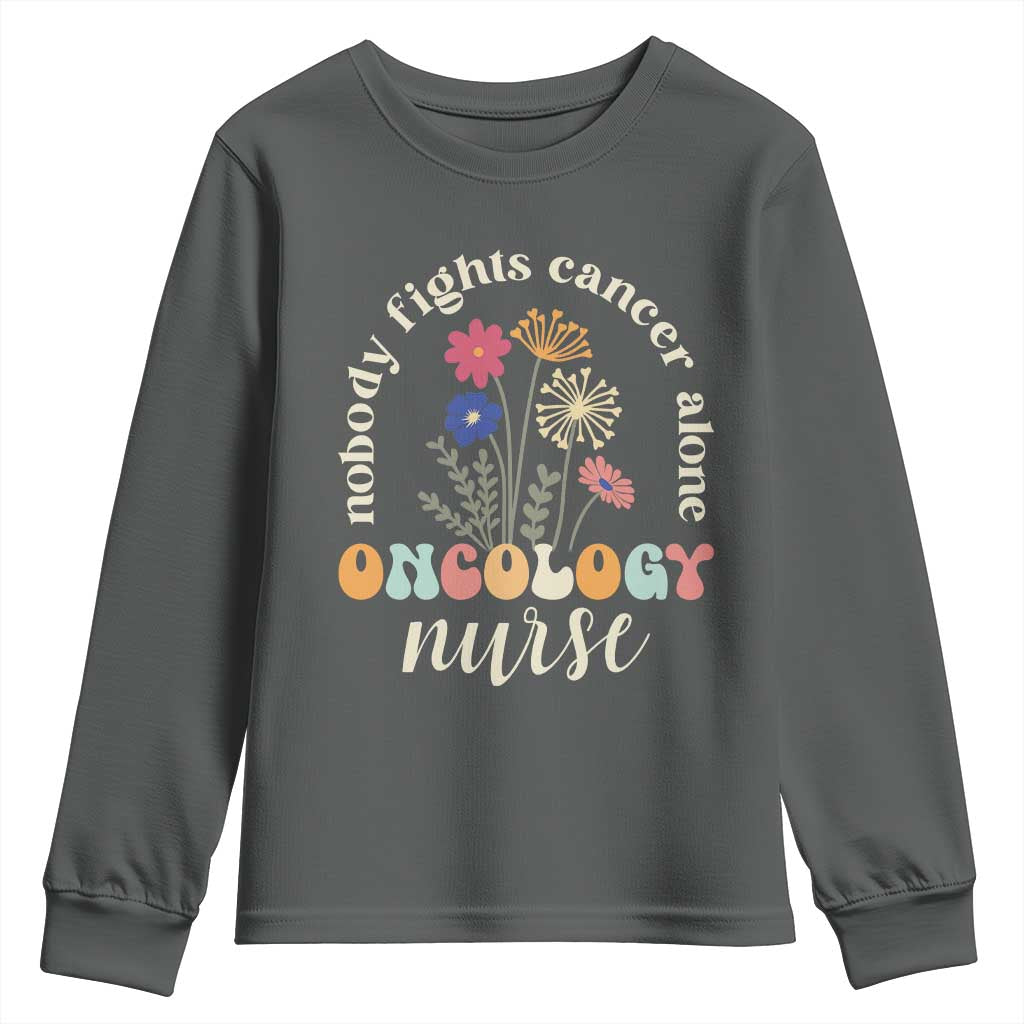 Funny Oncology Nurse Youth Sweatshirt Squad Oncology Medical Assistant - Wonder Print Shop