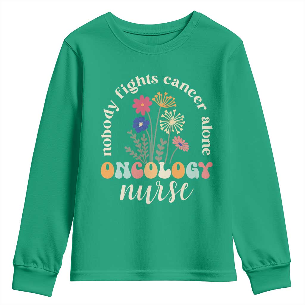 Funny Oncology Nurse Youth Sweatshirt Squad Oncology Medical Assistant - Wonder Print Shop