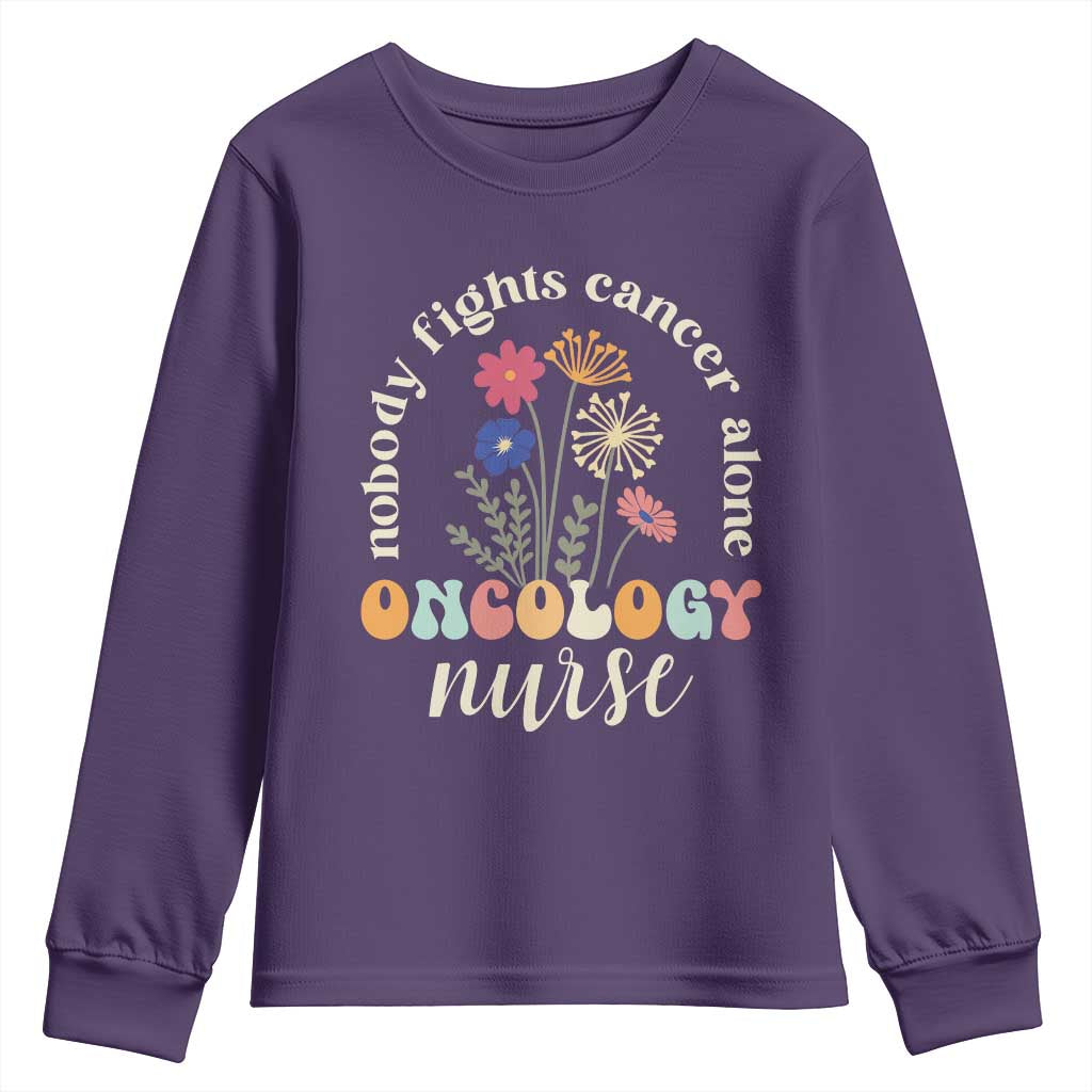 Funny Oncology Nurse Youth Sweatshirt Squad Oncology Medical Assistant - Wonder Print Shop
