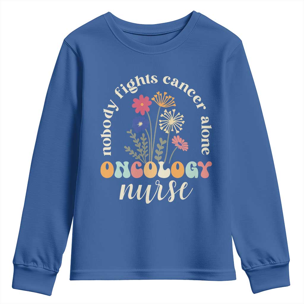 Funny Oncology Nurse Youth Sweatshirt Squad Oncology Medical Assistant - Wonder Print Shop