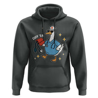 Cuff 'Em ER Nurse Hoodie Funny Silly Goose Meme - Wonder Print Shop