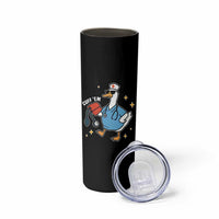 Cuff 'Em ER Nurse Skinny Tumbler Funny Silly Goose Meme