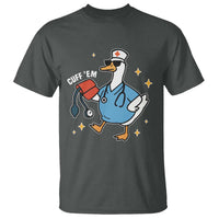 Cuff 'Em ER Nurse T Shirt Funny Silly Goose Meme - Wonder Print Shop