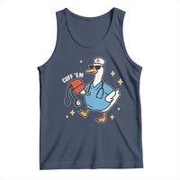 Cuff 'Em ER Nurse Tank Top Funny Silly Goose Meme - Wonder Print Shop