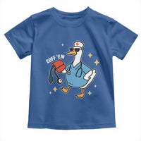 Cuff 'Em ER Nurse Toddler T Shirt Funny Silly Goose Meme - Wonder Print Shop