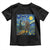 Bigfoot Racing Toddler T Shirt Sasquatch Checkered Flag Starry Night Van Gogh - Wonder Print Shop