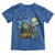 Bigfoot Racing Toddler T Shirt Sasquatch Checkered Flag Starry Night Van Gogh - Wonder Print Shop