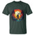 Bigfoot Racing T Shirt Sasquatch Checkered Flag - Wonder Print Shop