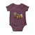 Funny Bigfoot Baby Onesie Sasquatch Drinking Beer Racing Car - Wonder Print Shop