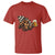 Funny Bigfoot T Shirt Sasquatch Drinking Beer Racing Car - Wonder Print Shop