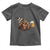 Funny Bigfoot Toddler T Shirt Sasquatch Drinking Beer Racing Car - Wonder Print Shop