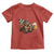 Funny Bigfoot Toddler T Shirt Sasquatch Drinking Beer Racing Car - Wonder Print Shop