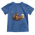Funny Bigfoot BBQ Party Toddler T Shirt Sasquatch Drinking Beer Celebrate Championship - Wonder Print Shop
