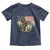 Bigfoot Dirt Bike Toddler T Shirt Patriotic Sasquatch American Flag - Wonder Print Shop