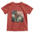 Bigfoot Dirt Bike Toddler T Shirt Patriotic Sasquatch American Flag - Wonder Print Shop