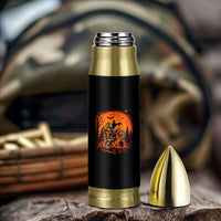 Bigfoot Dirt Bike Bullet Tumbler Sasquatch Halloween Creepy Biker