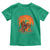 Bigfoot Dirt Bike Toddler T Shirt Sasquatch Halloween Creepy Biker - Wonder Print Shop