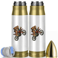 Bigfoot Dirt Bike Bullet Tumbler Motocross Sasquatch Rock On Hand