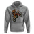 Bigfoot Dirt Bike Hoodie Motocross Sasquatch Rock On Hand - Wonder Print Shop