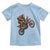 Bigfoot Dirt Bike Toddler T Shirt Motocross Sasquatch Rock On Hand - Wonder Print Shop