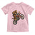 Bigfoot Dirt Bike Toddler T Shirt Motocross Sasquatch Rock On Hand - Wonder Print Shop