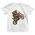 Bigfoot Dirt Bike Toddler T Shirt Motocross Sasquatch Rock On Hand - Wonder Print Shop