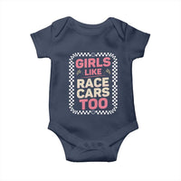 Racing Girl Baby Onesie Girls Like Race Cars Too - Wonder Print Shop