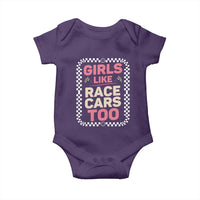 Racing Girl Baby Onesie Girls Like Race Cars Too - Wonder Print Shop