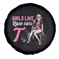 Racing Car Girl Spare Tire Cover Girls Like Race Cars Too - Wonder Print Shop