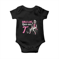 Racing Car Girl Baby Onesie Girls Like Race Cars Too - Wonder Print Shop