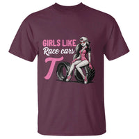 Racing Car Girl T Shirt Girls Like Race Cars Too - Wonder Print Shop
