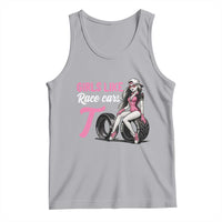 Racing Car Girl Tank Top Girls Like Race Cars Too - Wonder Print Shop