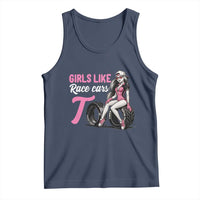Racing Car Girl Tank Top Girls Like Race Cars Too - Wonder Print Shop