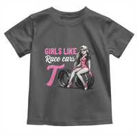 Racing Car Girl Toddler T Shirt Girls Like Race Cars Too - Wonder Print Shop