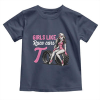 Racing Car Girl Toddler T Shirt Girls Like Race Cars Too - Wonder Print Shop