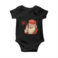 67 Six Seven Christmas Baby Onesie Santa MAGA Hat Xmas - Wonder Print Shop