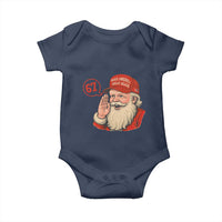67 Six Seven Christmas Baby Onesie Santa MAGA Hat Xmas - Wonder Print Shop