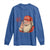 67 Six Seven Christmas Long Sleeve Shirt Santa MAGA Hat Xmas - Wonder Print Shop