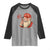 67 Six Seven Christmas Raglan Shirt Santa MAGA Hat Xmas - Wonder Print Shop